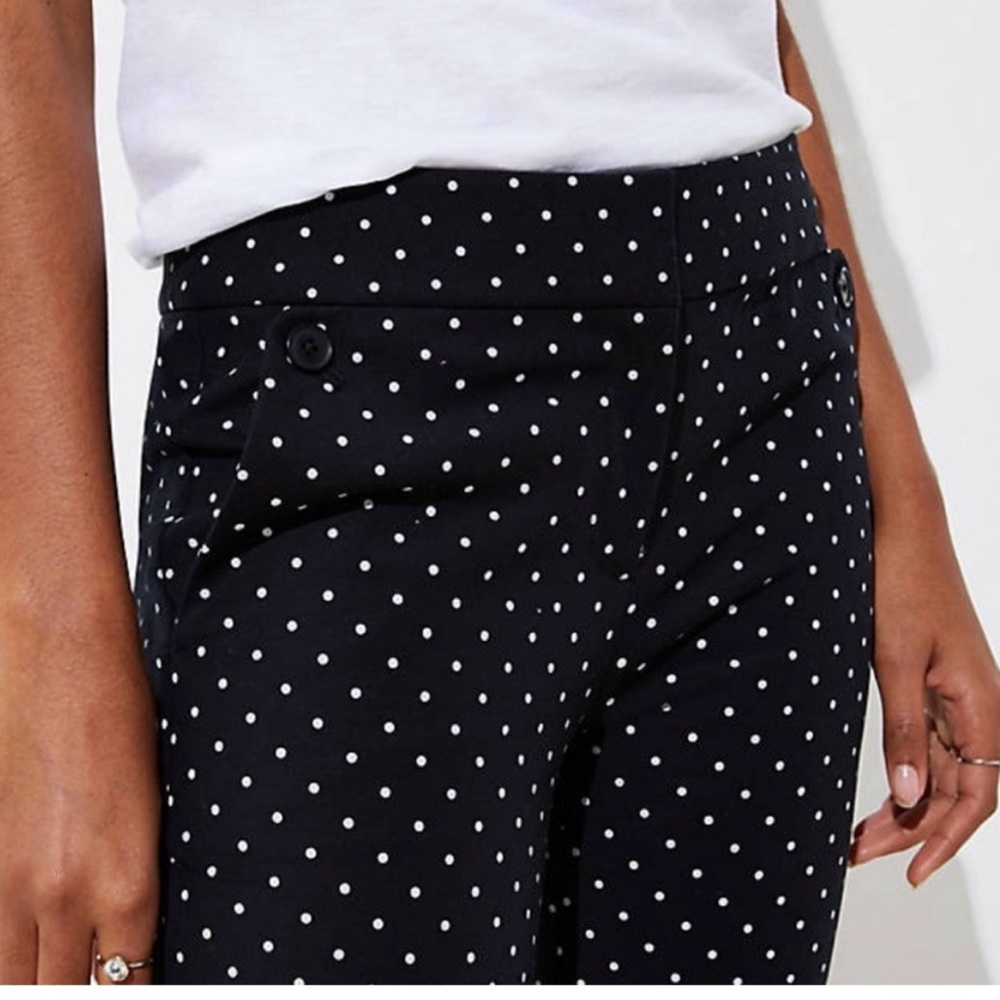 Ann Taylor Loft Riviera Marisa Fit Ankle Pant Size 6 Black - Picture 3 of 10